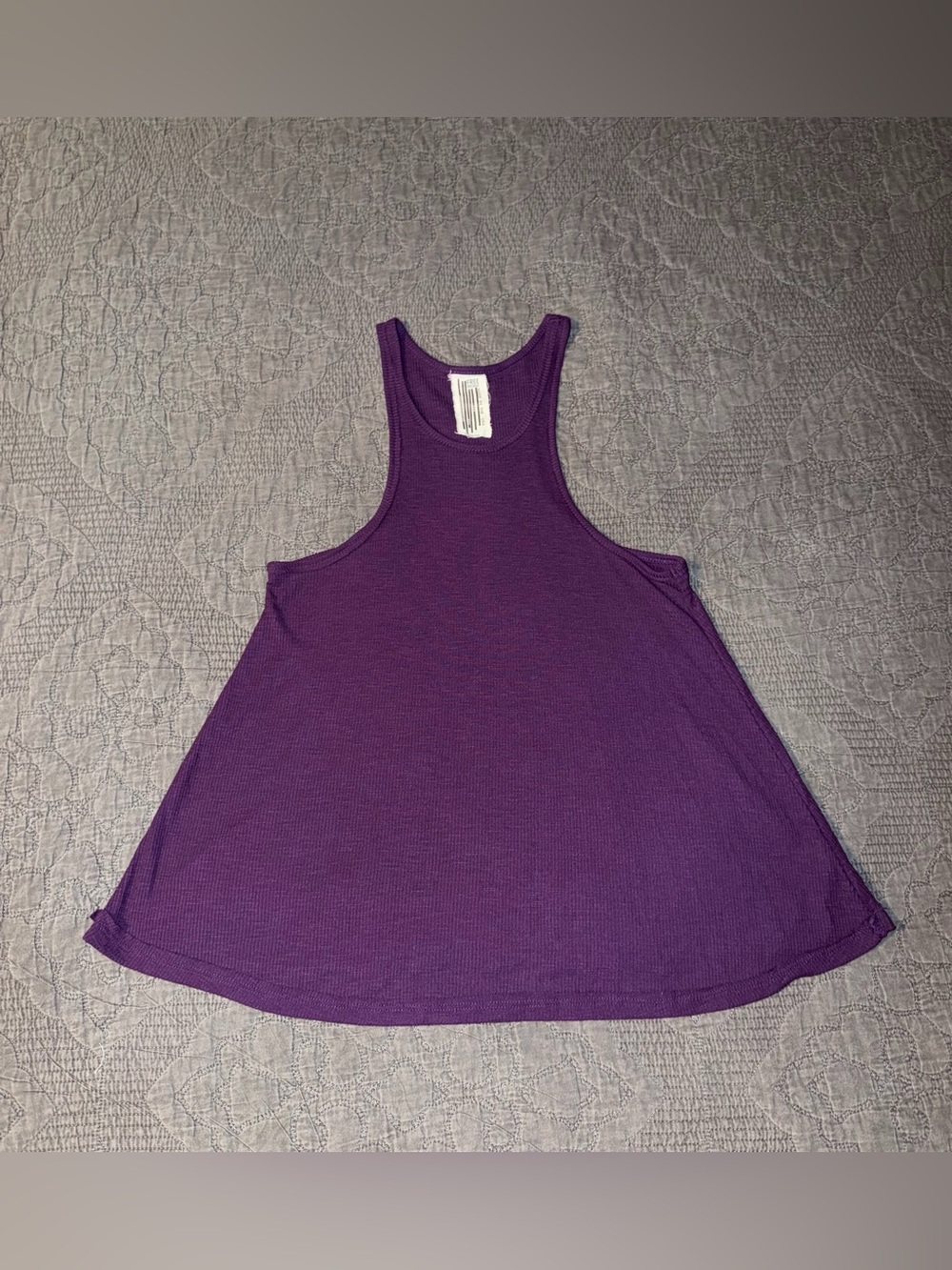 Free People Long Beach Tank-Purple Women’s Size-M